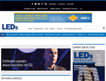 Tablet Screenshot of ledsmagazine.com