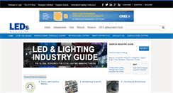 Desktop Screenshot of buyersguide.ledsmagazine.com